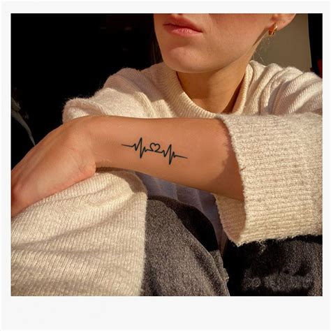 heartbeat name tattoo|87 Cute and Inspiring Heart Tattoos With Meaning.